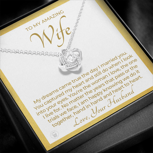 Gift For Wife | I Live For Necklace 0477T4