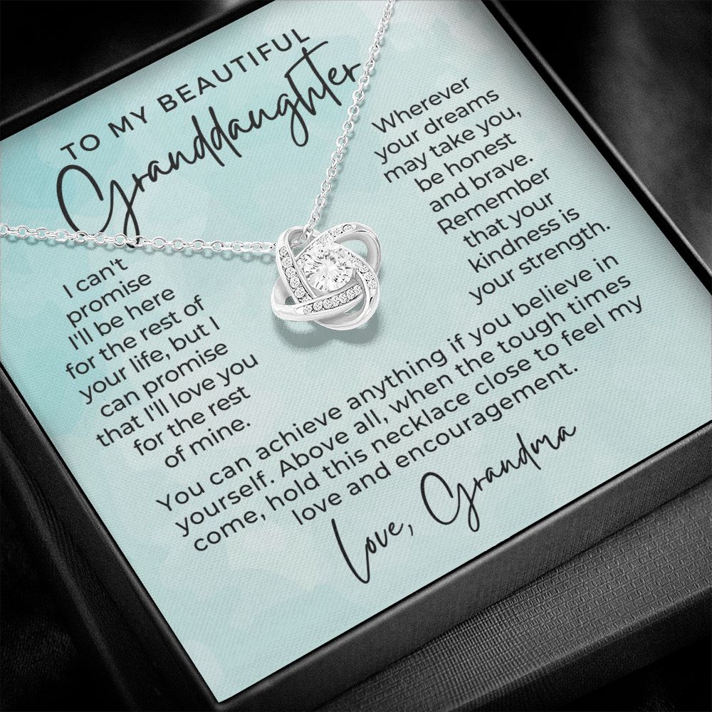 Granddaughter Gift | My Promise Necklace  0546T20