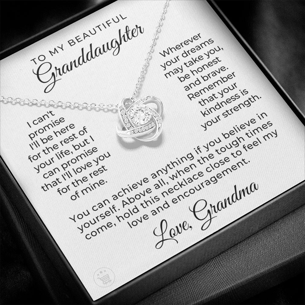 Granddaughter Gift | My Promise Necklace  0716T2