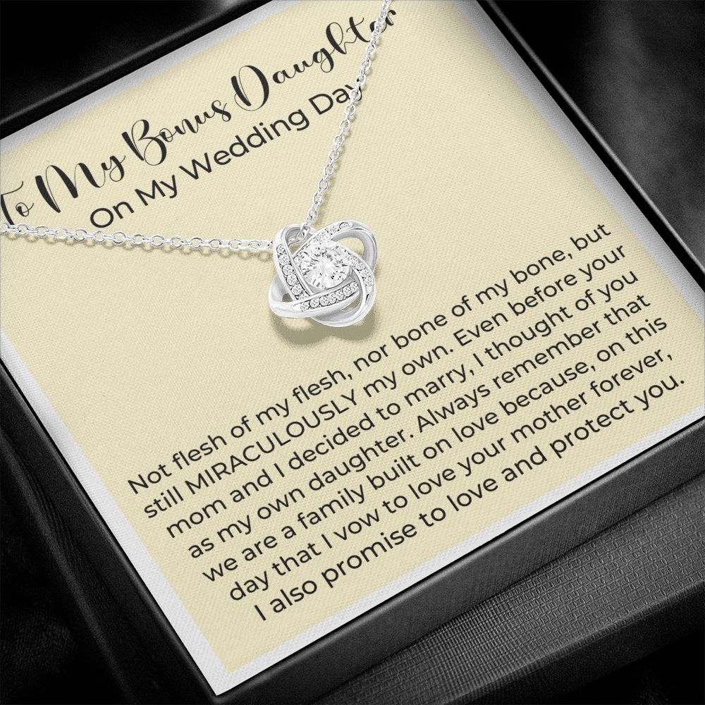 Stepdaughter Wedding Gift | On This Day Necklace 0555T8