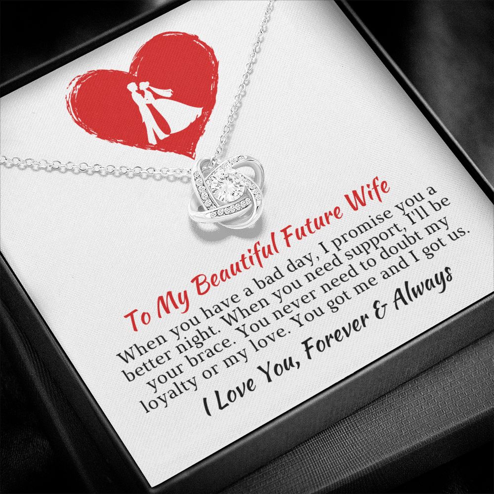 Future Wife, Mrs. Gift | I Love You Necklace 0733T2L