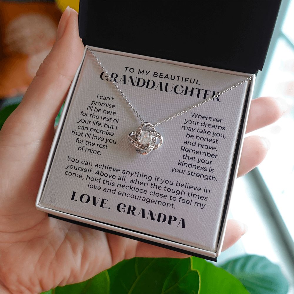 Granddaughter Gift | My Promise Necklace  0690T17