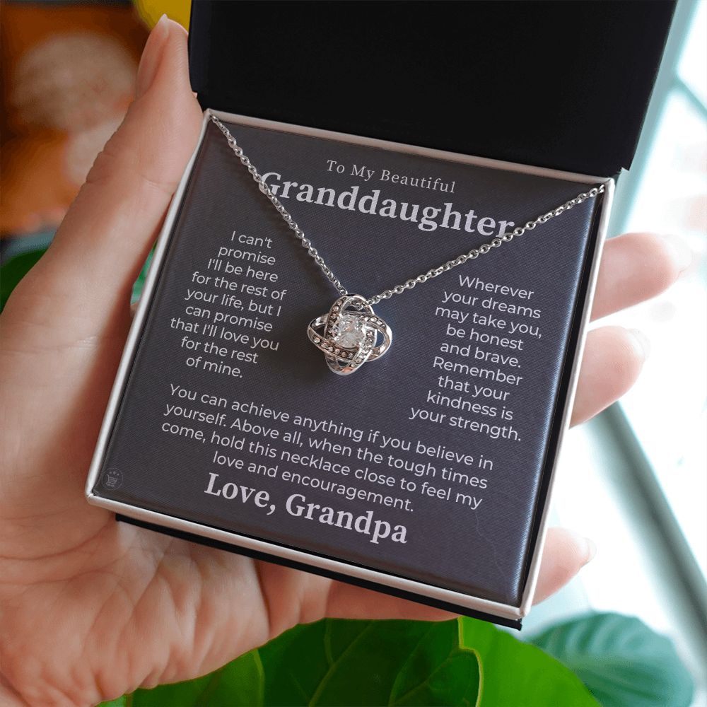 Granddaughter Gift | My Promise Necklace  0690T16