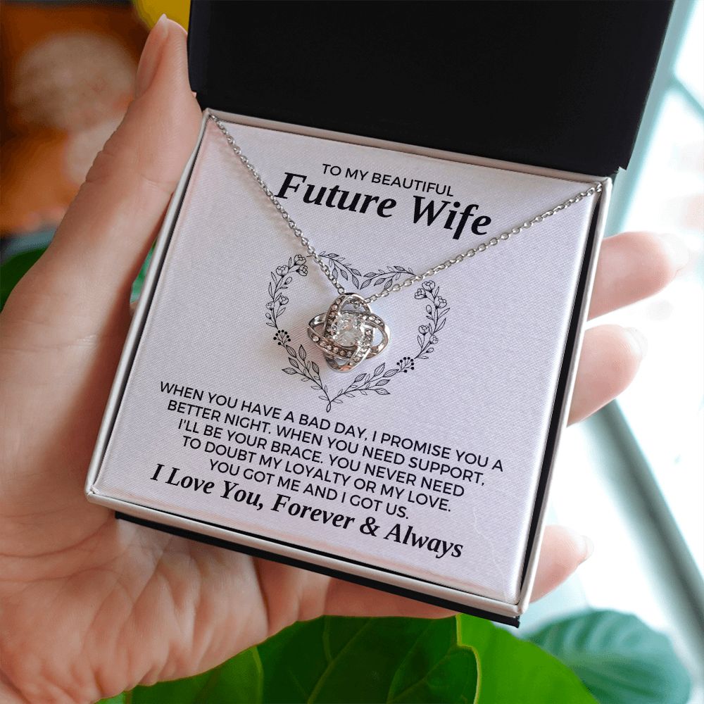 Future Wife, Mrs. Gift | I Love You Necklace 0733T5L