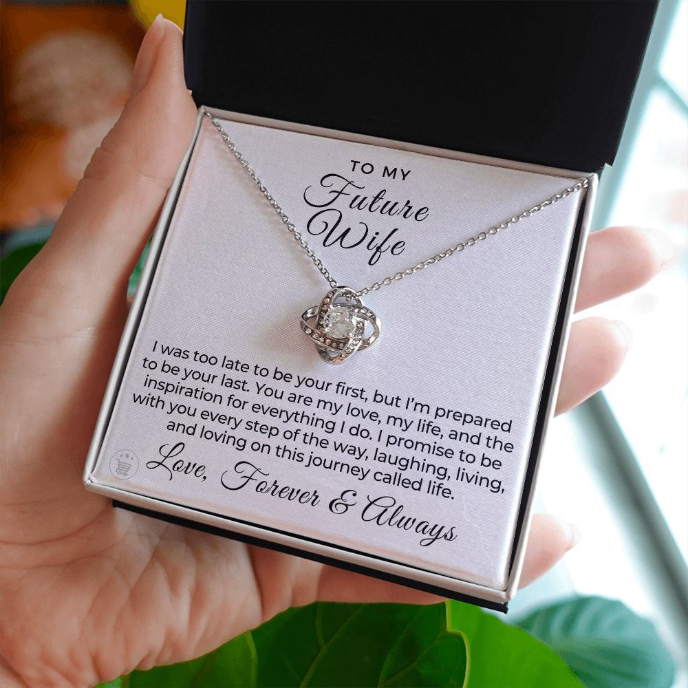 Future Wife, Mrs. Gift | Every Step Necklace 0715T2