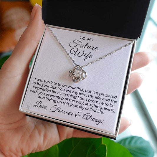 Future Wife, Mrs. Gift | Every Step Necklace 0715T2
