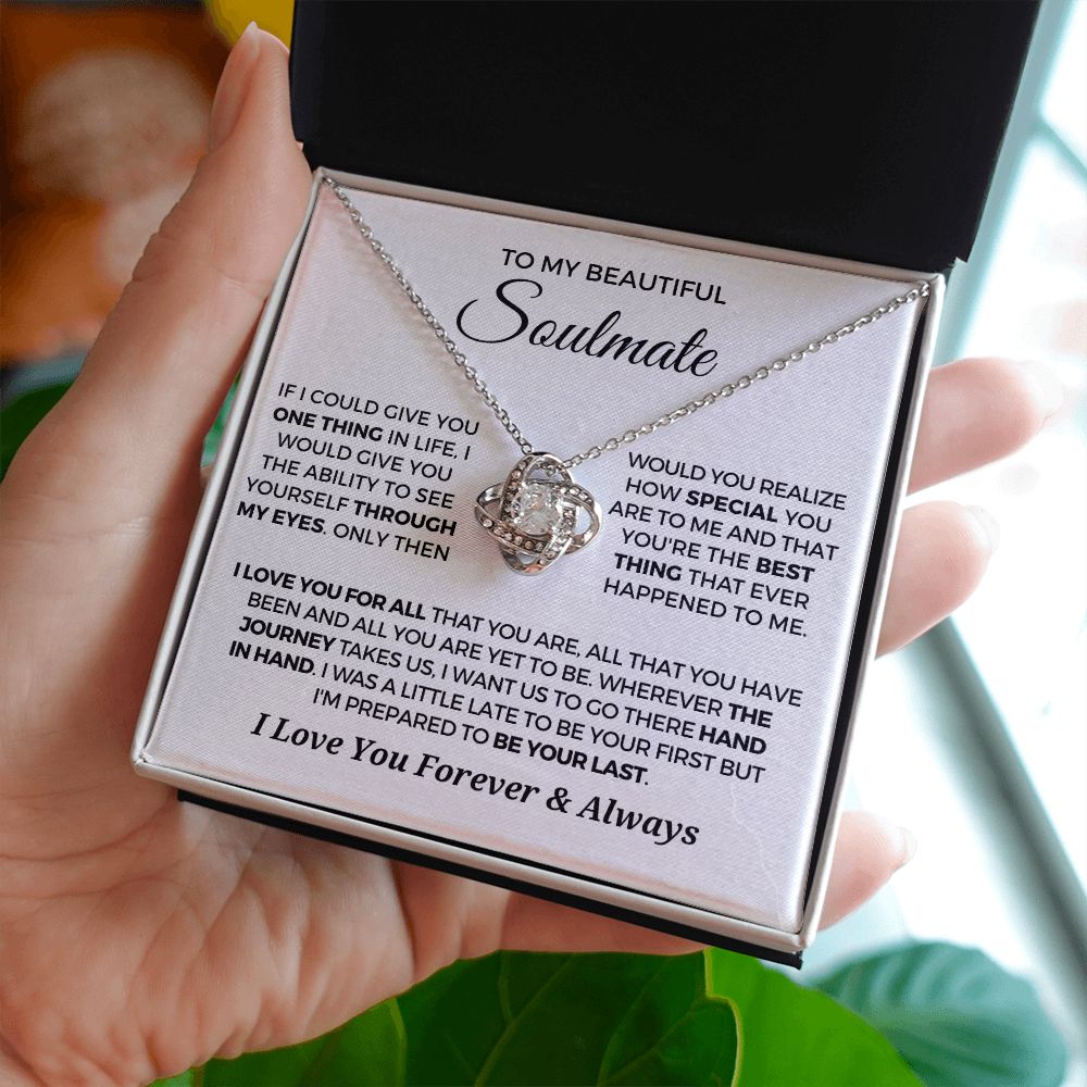 Soulmate Gift | Best Thing Necklace 0746T1L