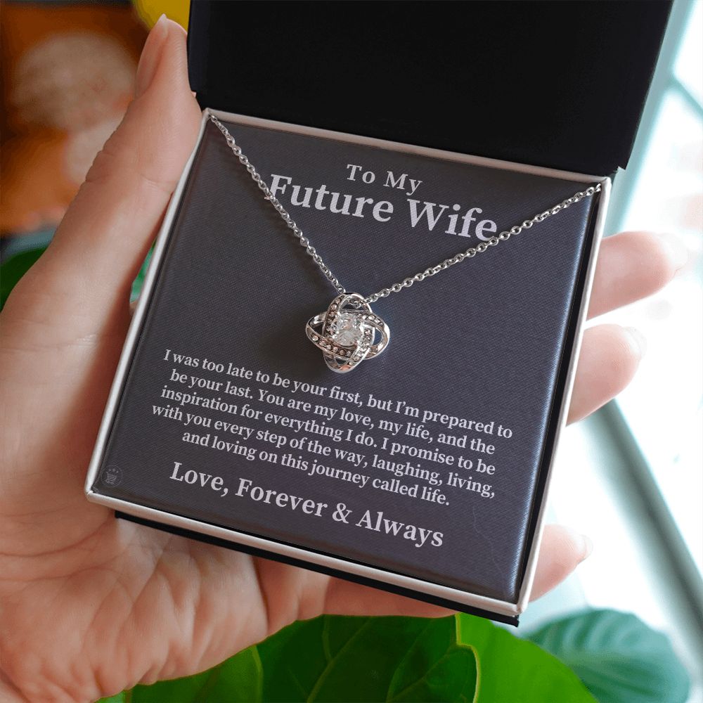 Future Wife, Mrs. Gift | Every Step Necklace 0715T6
