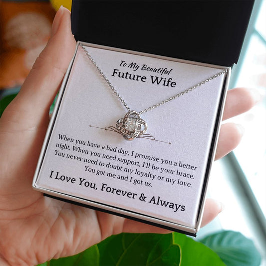 Future Wife, Mrs. Gift | I Love You Necklace 0733T1L