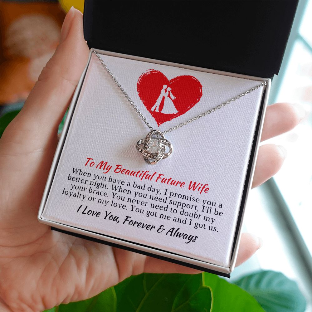 Future Wife, Mrs. Gift | I Love You Necklace 0733T2L