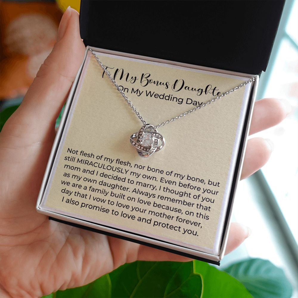 Stepdaughter Wedding Gift | On This Day Necklace 0555T8