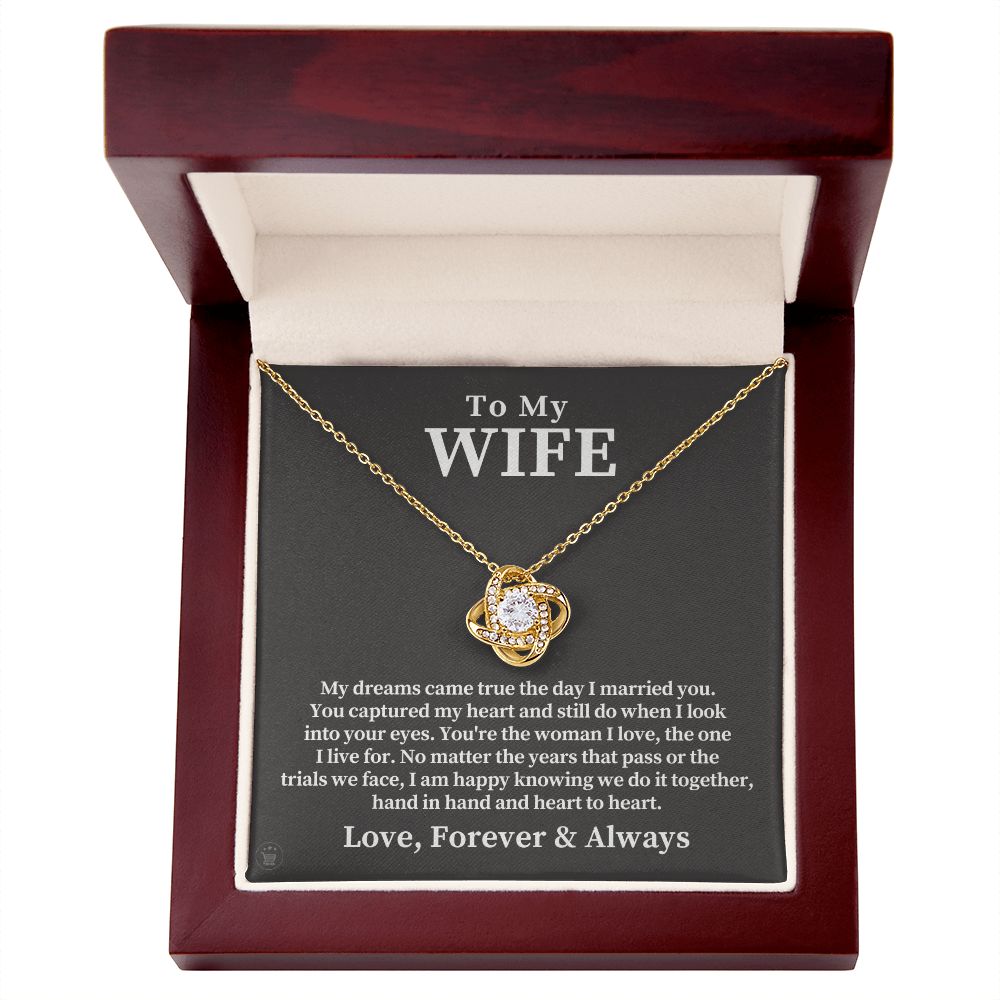 Gift For Wife | I Live For Necklace 0719T6