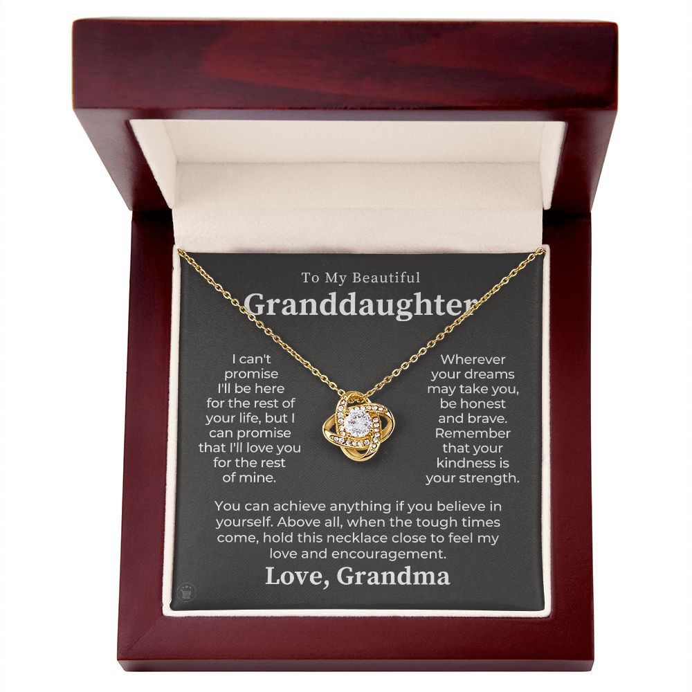 Granddaughter Gift | My Promise Necklace  0546T17