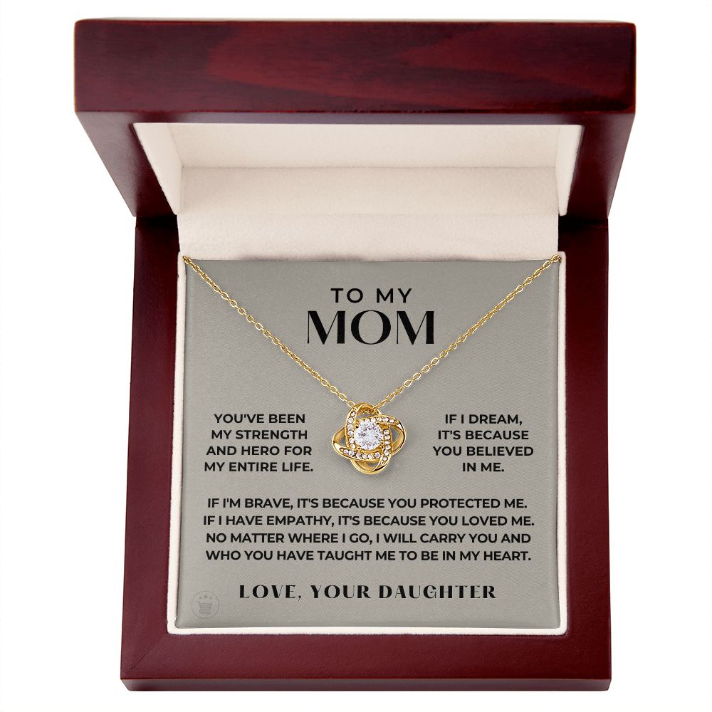 Gift For Mom | Because Of You Necklace 0658T3