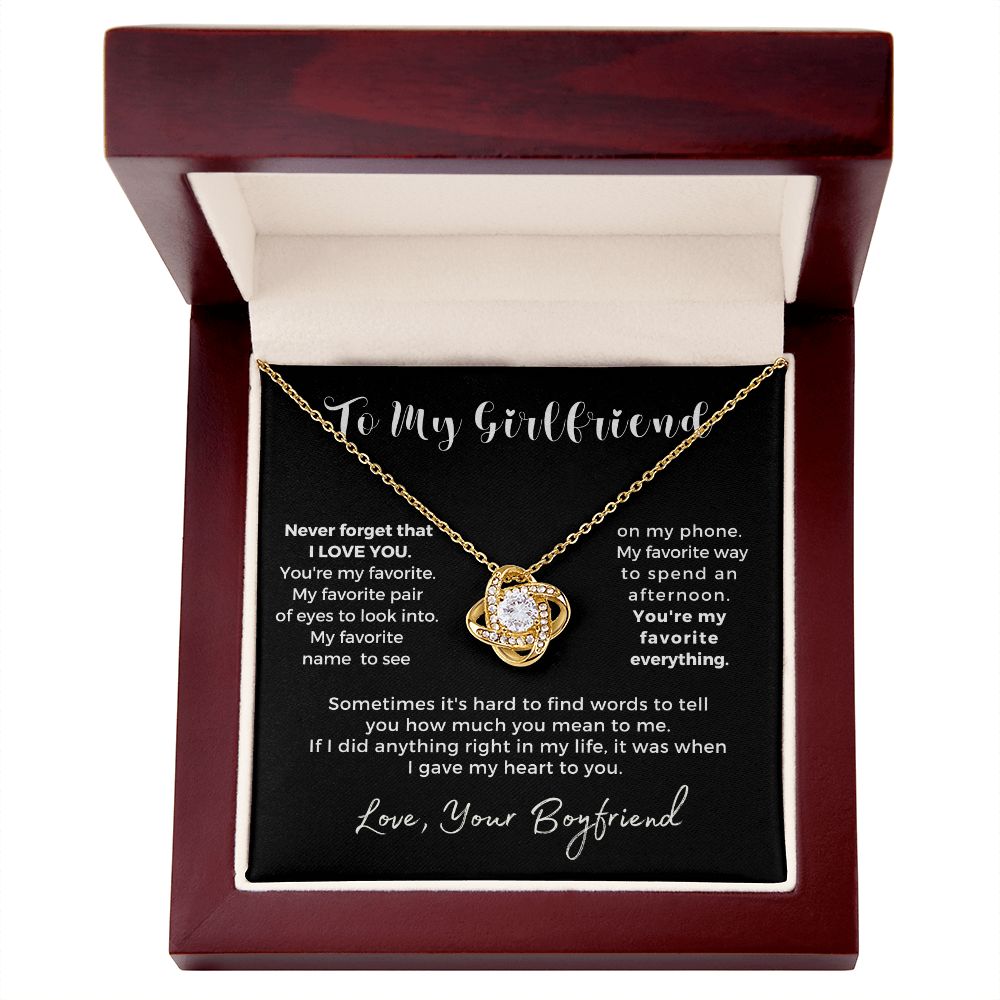 Gift For Girlfriend | My Heart Necklace 0776T1L