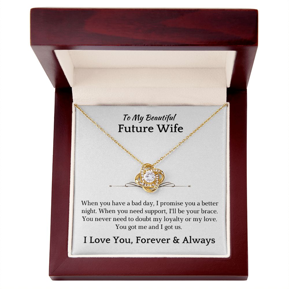 Future Wife, Mrs. Gift | I Love You Necklace 0733T1L