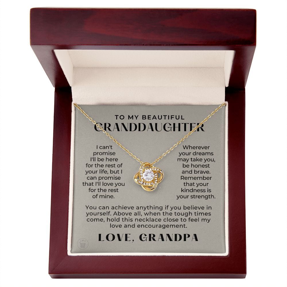 Granddaughter Gift | My Promise Necklace  0690T17