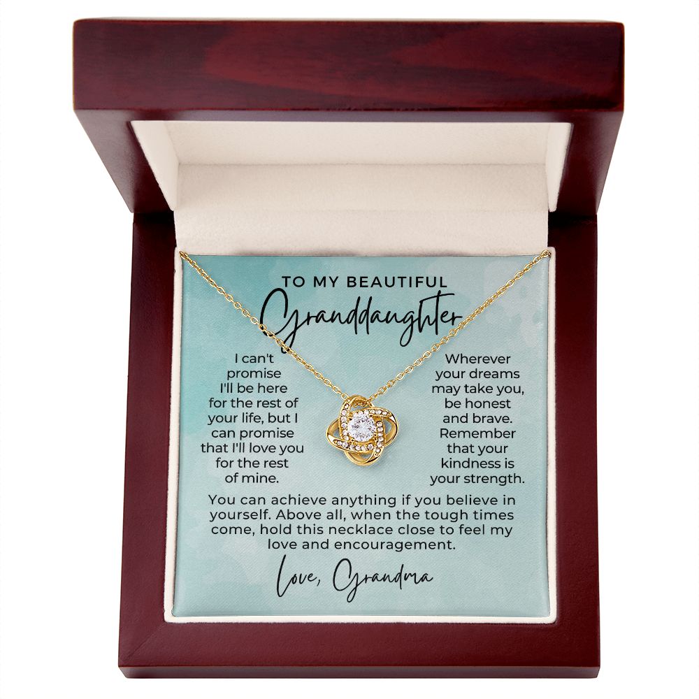 Granddaughter Gift | My Promise Necklace  0546T20