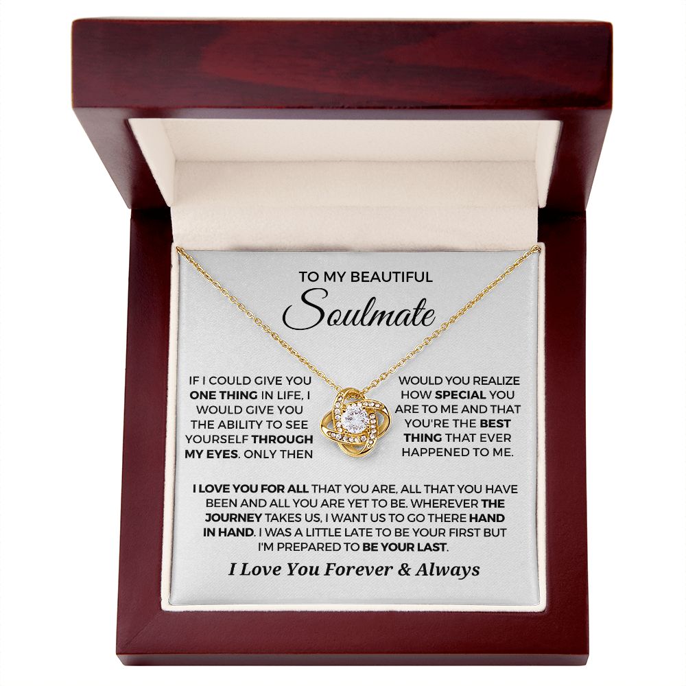 Soulmate Gift | Best Thing Necklace 0746T1L
