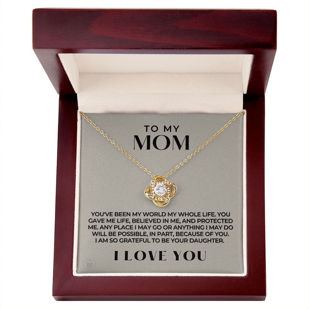 Gift For Mom | My World Necklace 0659T3