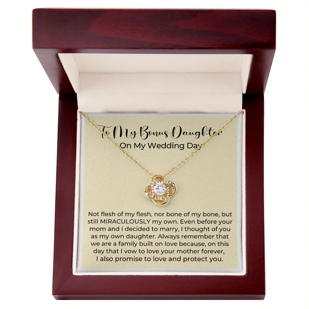 Stepdaughter Wedding Gift | On This Day Necklace 0555T8