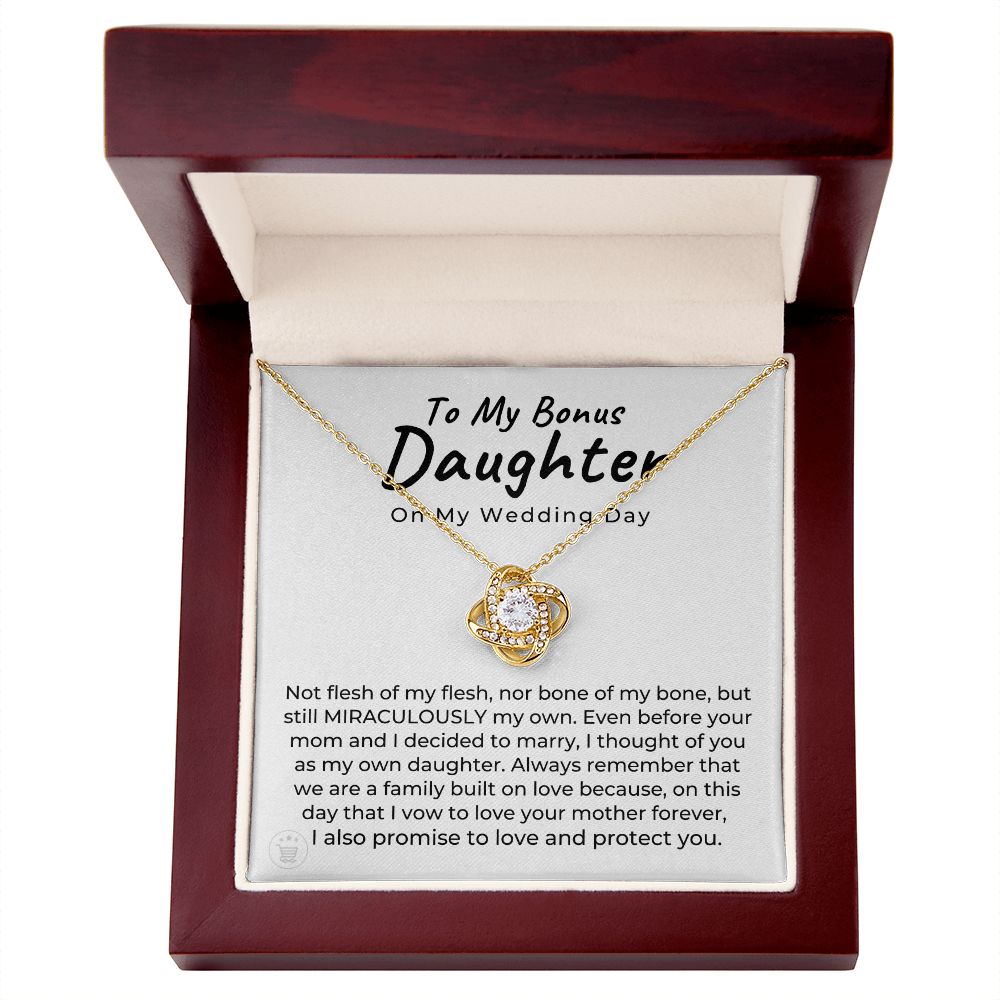 Stepdaughter Wedding Gift | On This Day Necklace 0555T12