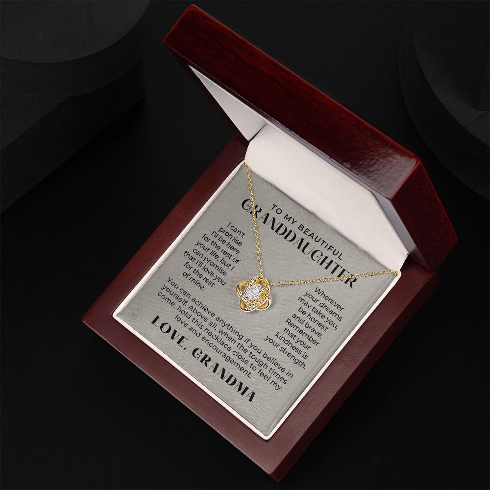 Granddaughter Gift | My Promise Necklace  0546T18