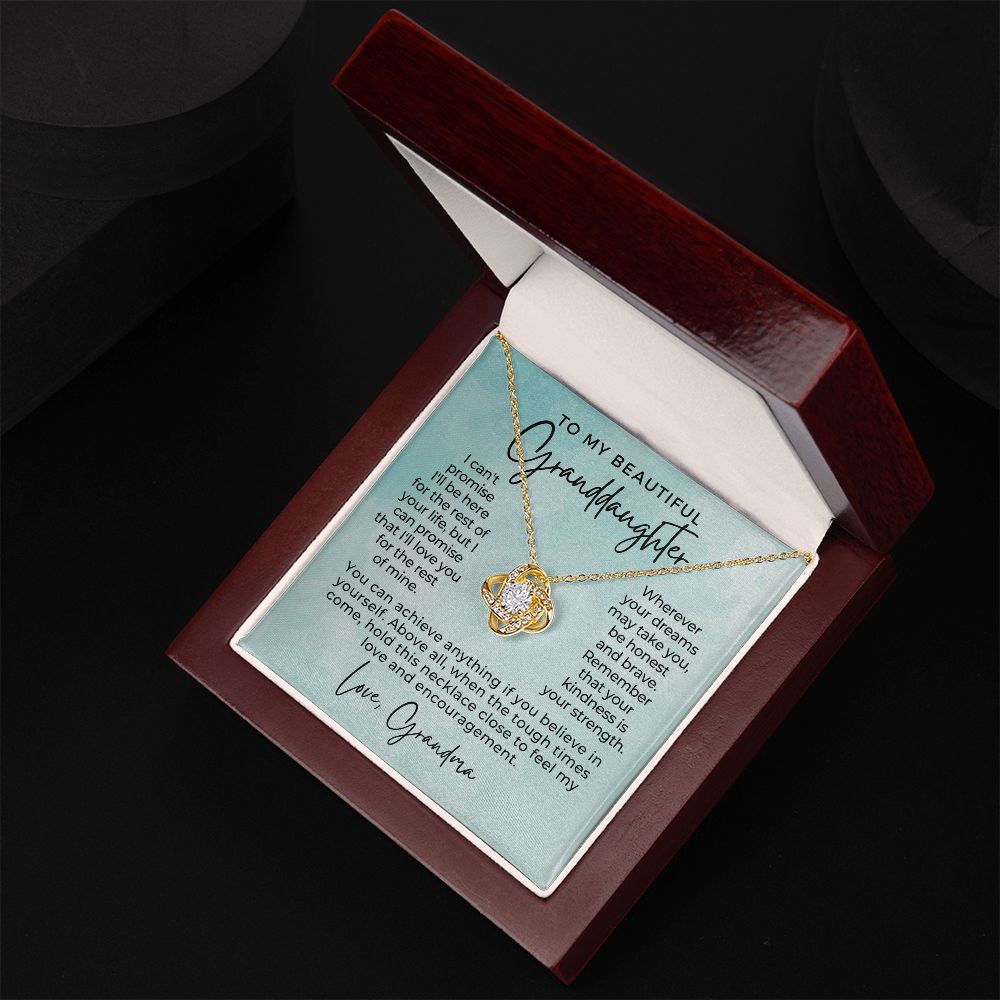 Granddaughter Gift | My Promise Necklace  0546T20