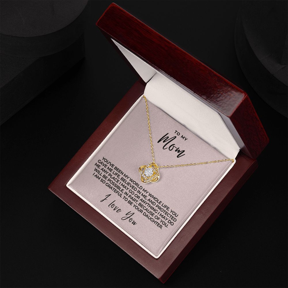 Gift For Mom | My World Necklace 0659T7