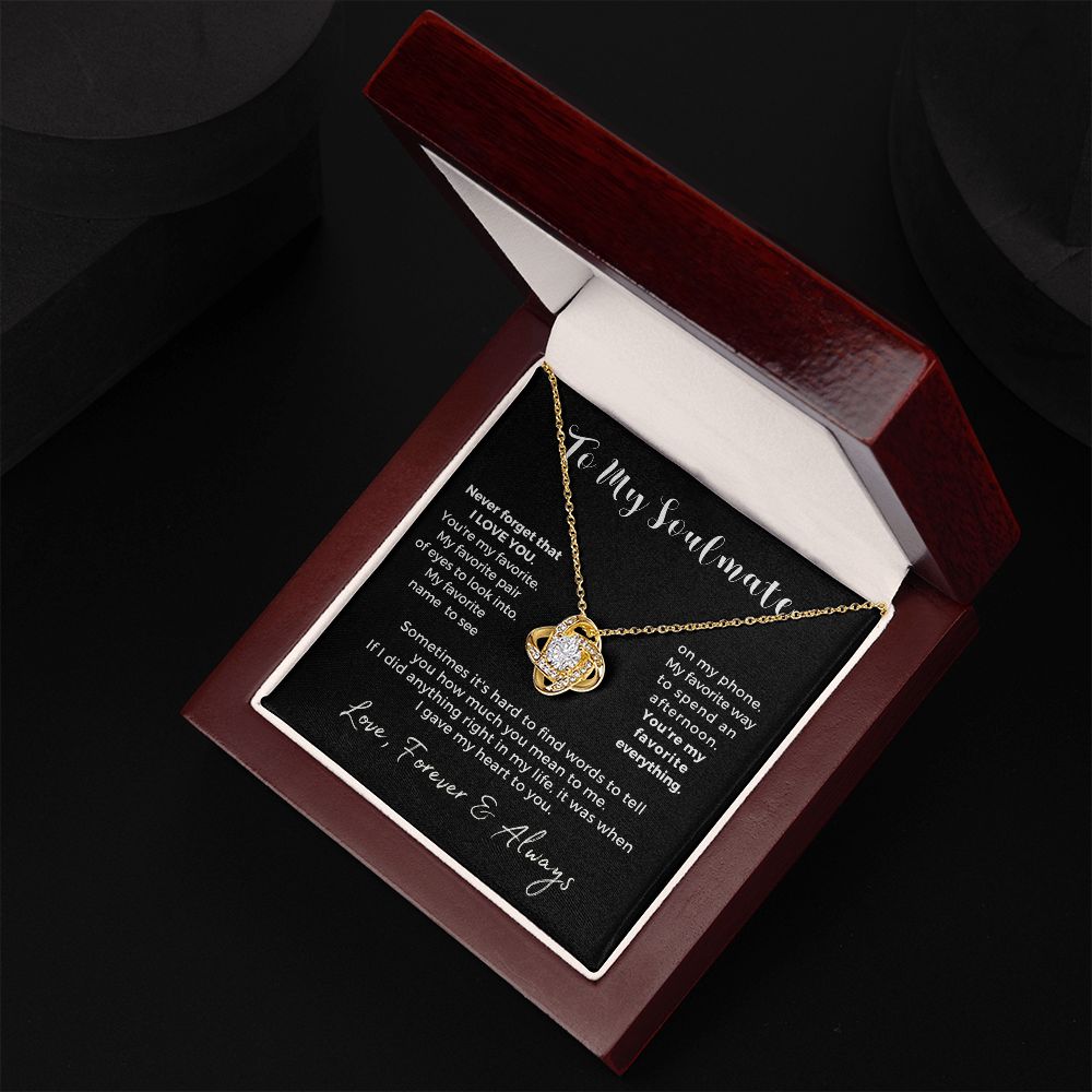 Soulmate Gift | My Heart Necklace 0777T1L