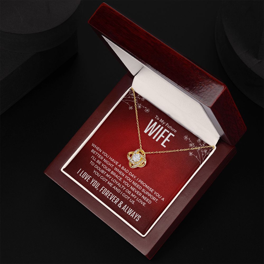 Future Wife, Mrs. Gift | I Love You Necklace 0733T4L