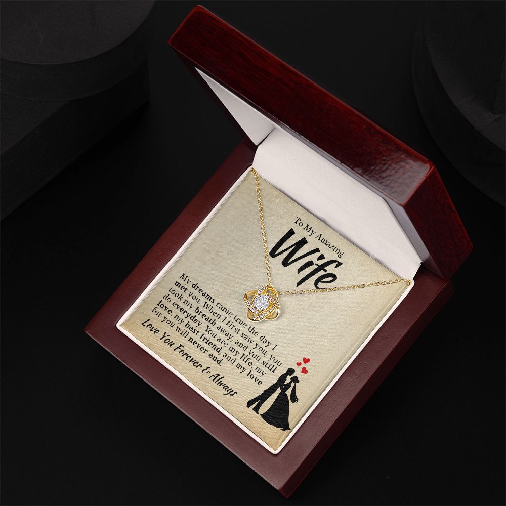 Gift For Wife | Dreams Came True Necklace 0742T3L