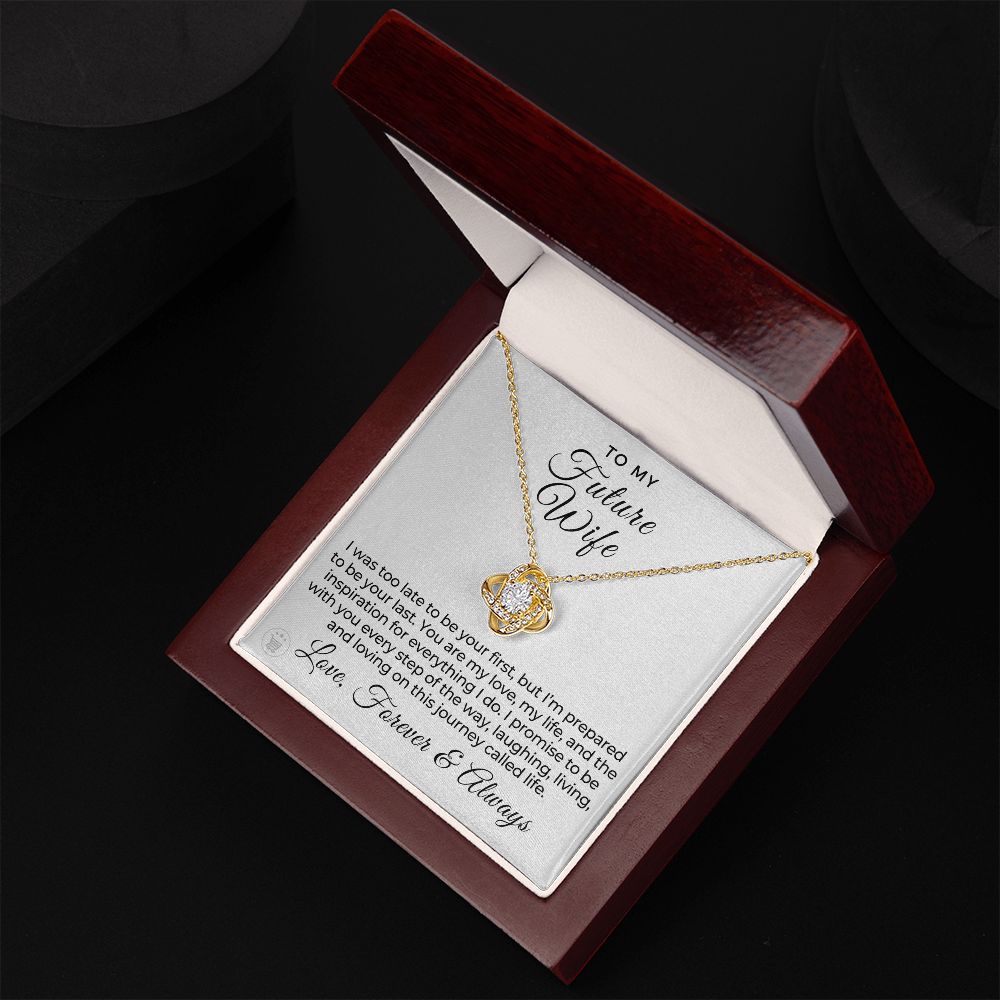 Future Wife, Mrs. Gift | Every Step Necklace 0715T2