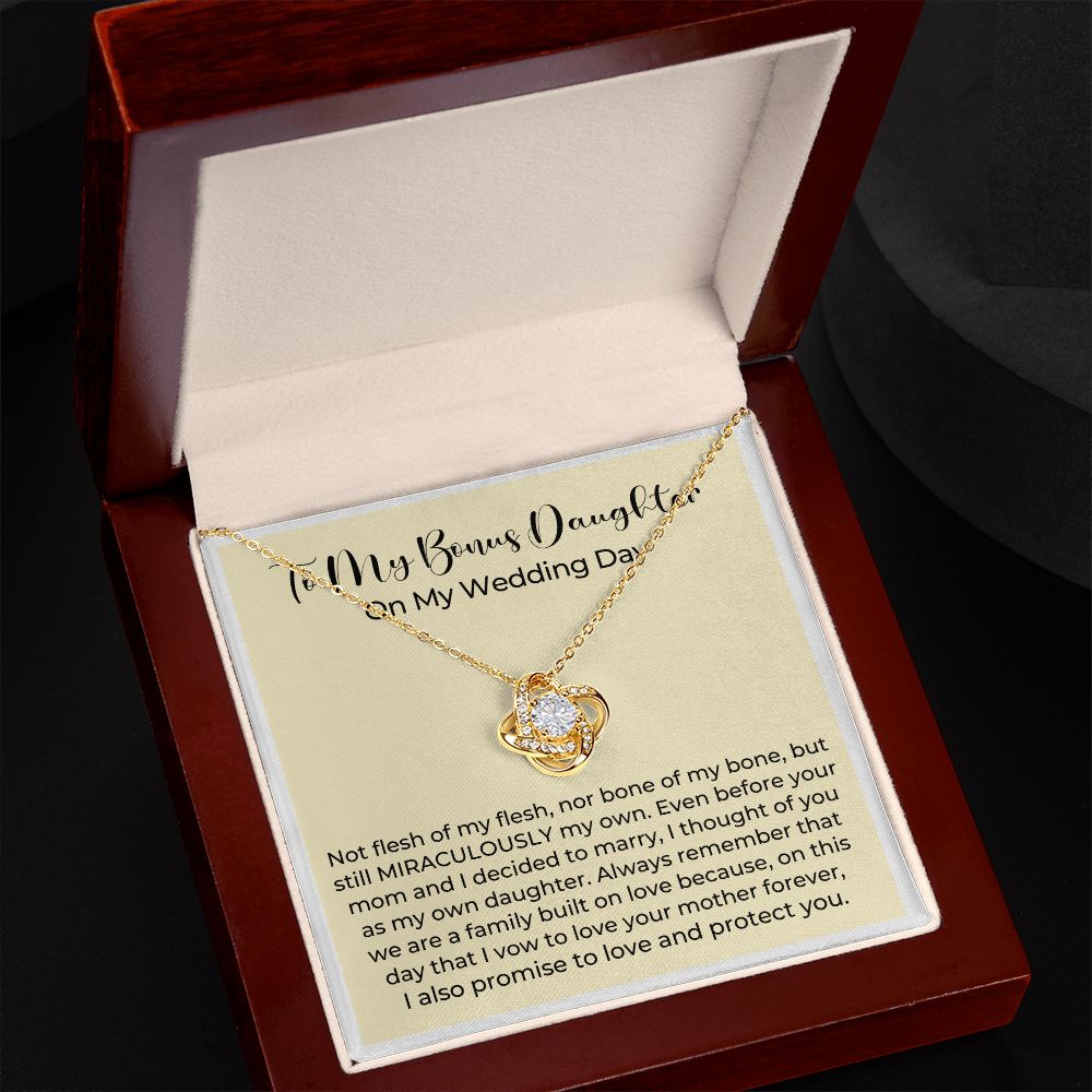 Stepdaughter Wedding Gift | On This Day Necklace 0555T8