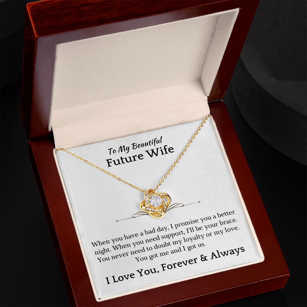 Future Wife, Mrs. Gift | I Love You Necklace 0733T1L