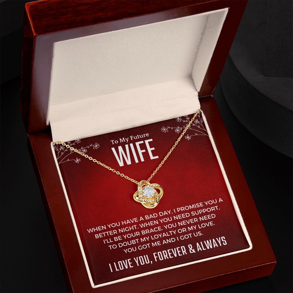 Future Wife, Mrs. Gift | I Love You Necklace 0733T4L