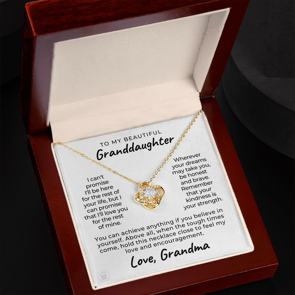 Granddaughter Gift | My Promise Necklace  0716T1