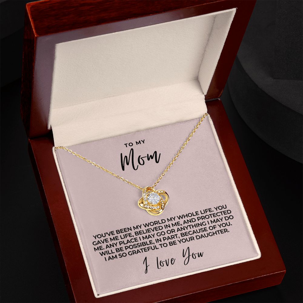 Gift For Mom | My World Necklace 0659T7