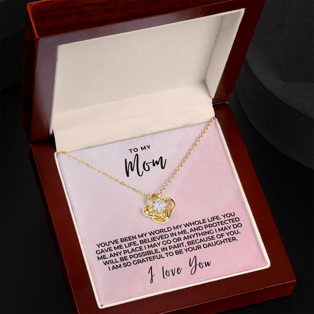 Gift For Mom | My World Necklace 0659T8