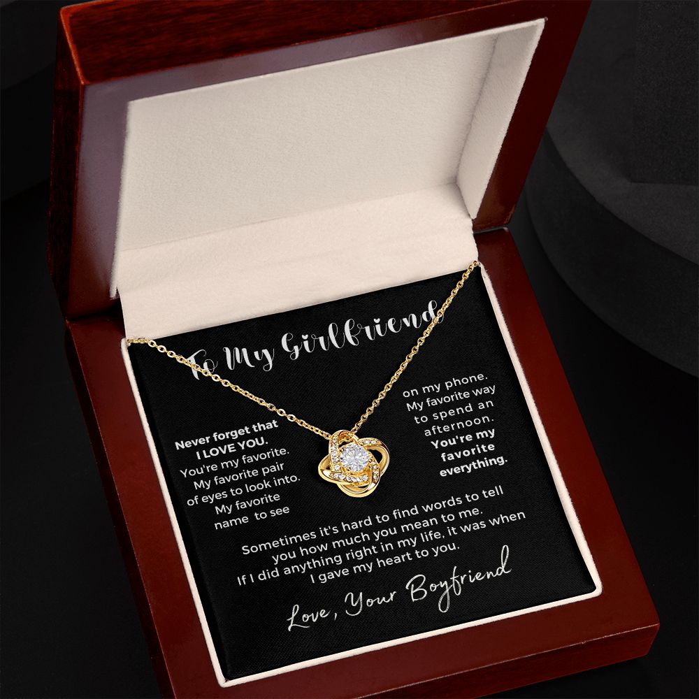 Gift For Girlfriend | My Heart Necklace 0776T1L