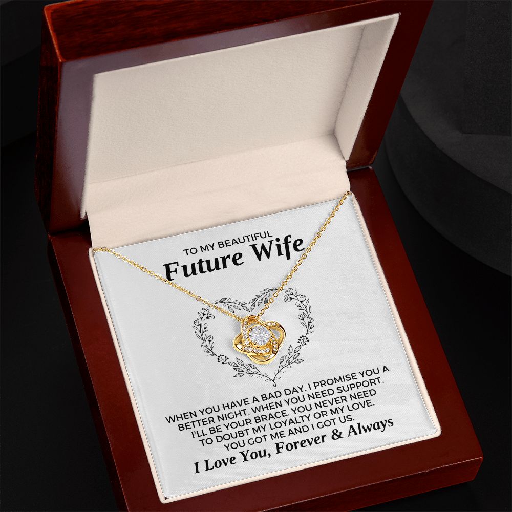 Future Wife, Mrs. Gift | I Love You Necklace 0733T5L