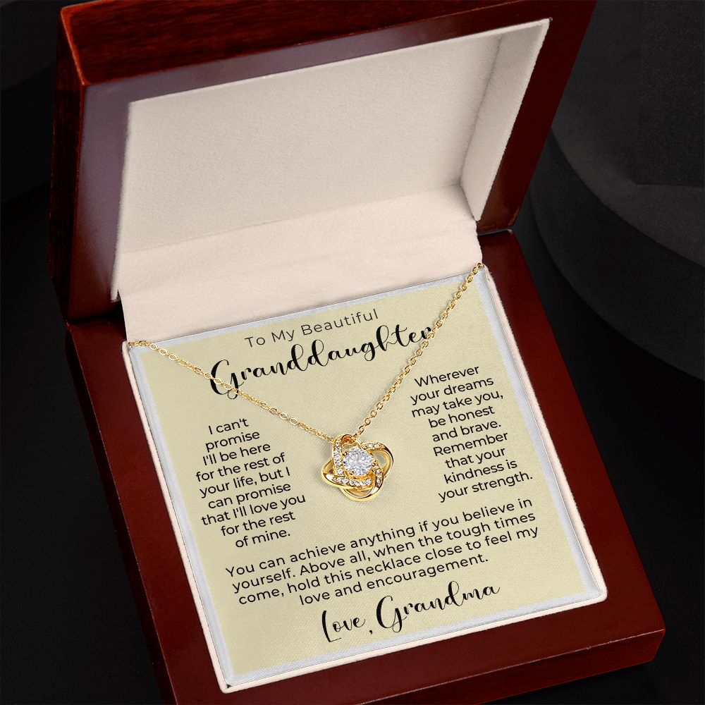 Granddaughter Gift | My Promise Necklace  0546T16