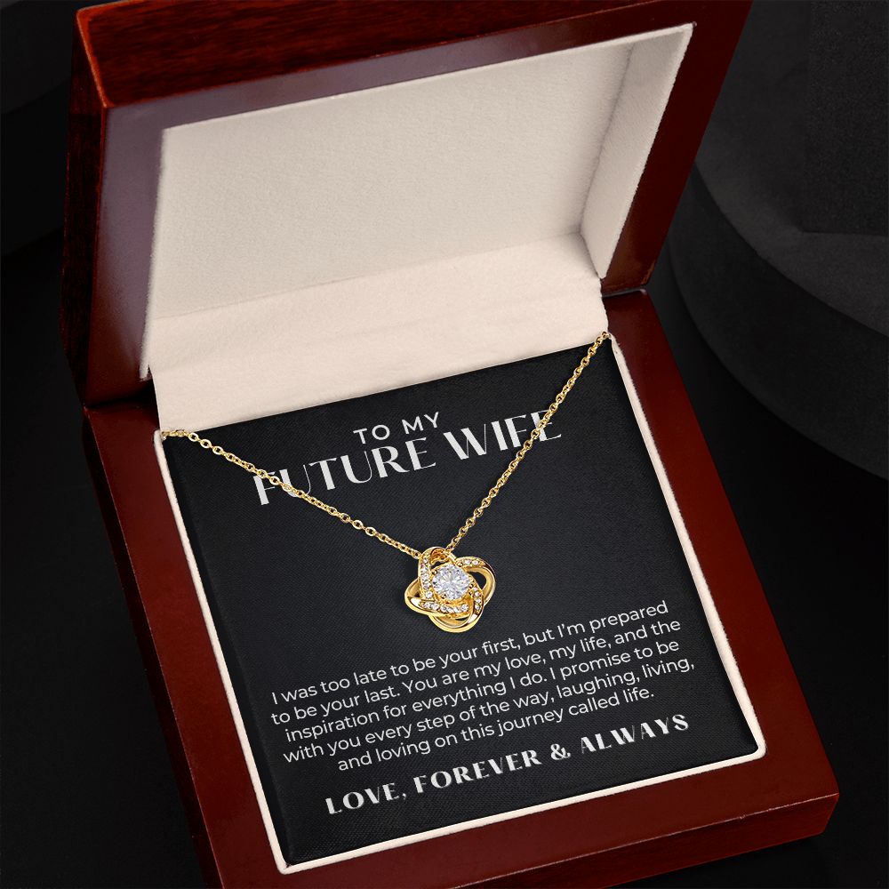 Future Wife, Mrs. Gift | Every Step Necklace 0715T8