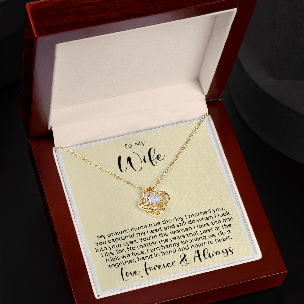 Gift For Wife | I Live For Necklace 0719T5