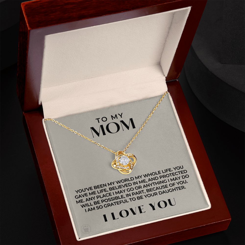 Gift For Mom | My World Necklace 0659T3