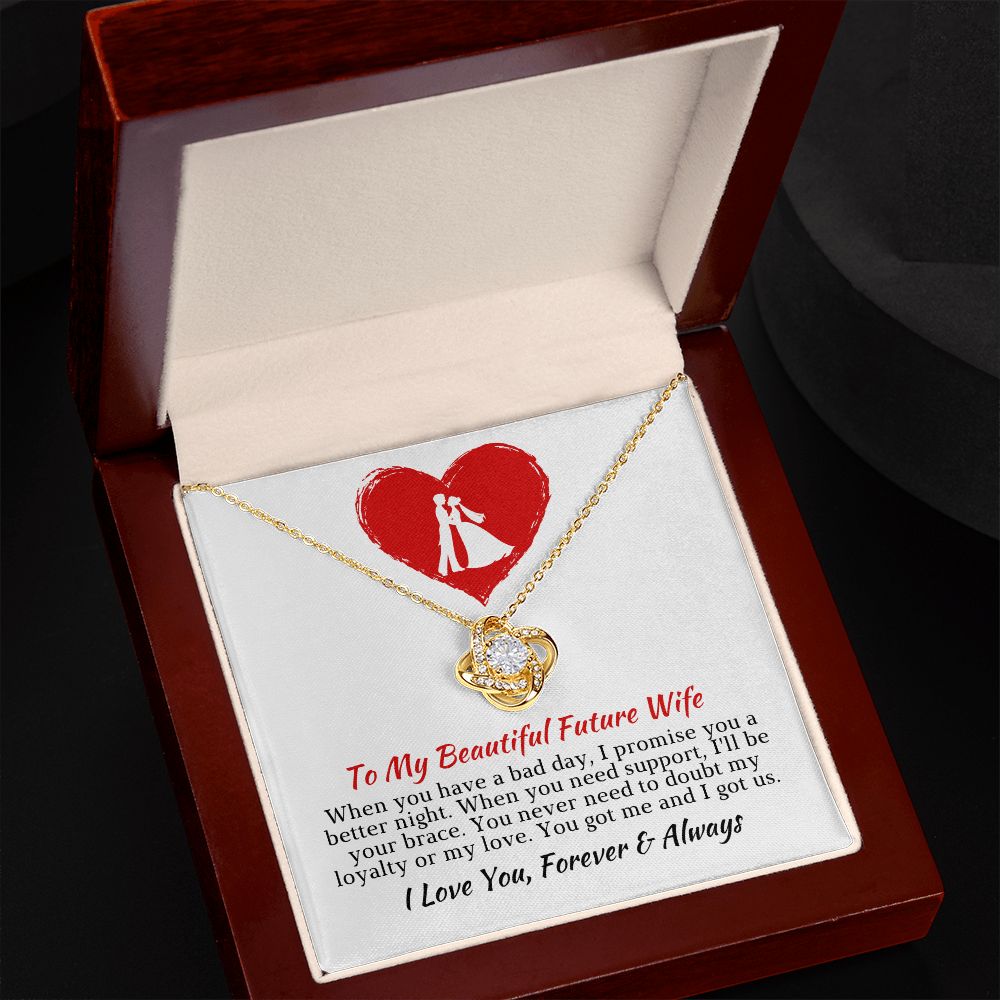 Future Wife, Mrs. Gift | I Love You Necklace 0733T2L