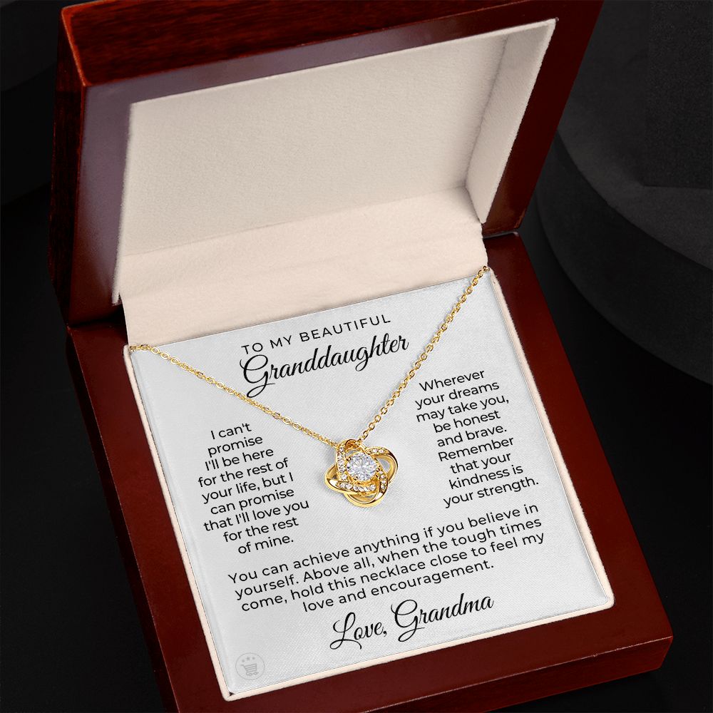 Granddaughter Gift | My Promise Necklace  0716T2