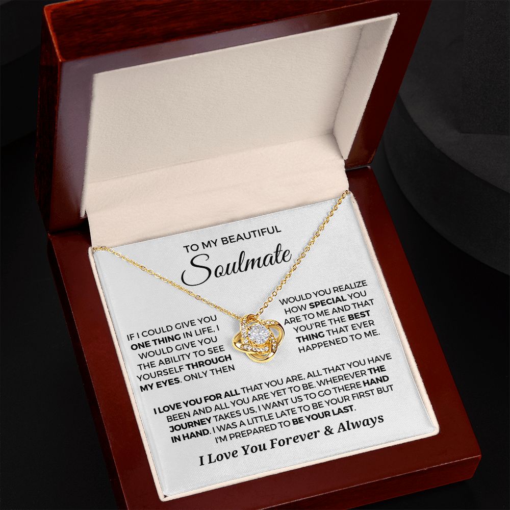 Soulmate Gift | Best Thing Necklace 0746T1L