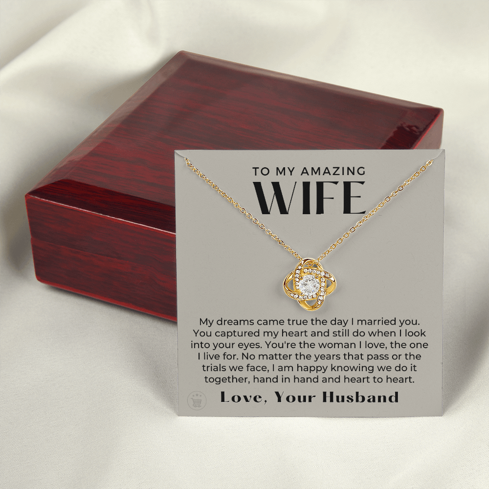Gift For Wife | I Live For Necklace 0477T3