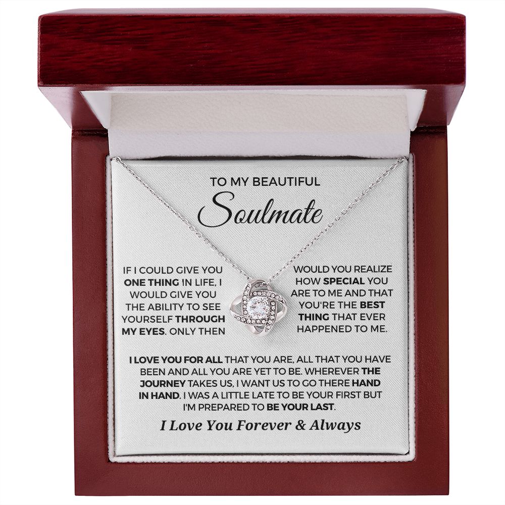 Soulmate Gift | Best Thing Necklace 0746T1L